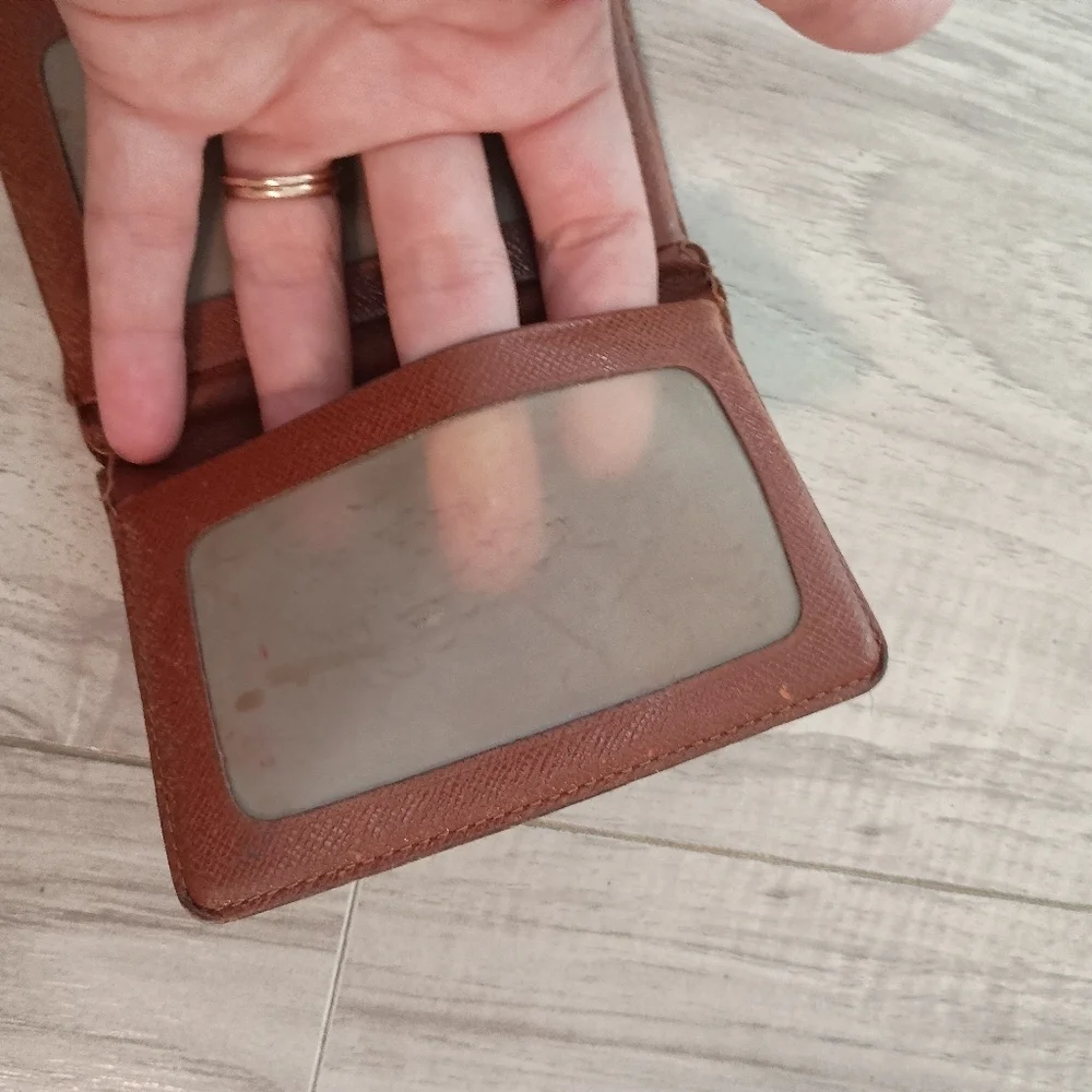 Louis Vuitton Monogram Sarah Long Wallet/ 2 Card Holder